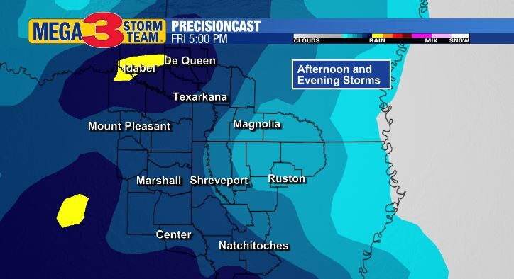 Friday Afternoon Forecast